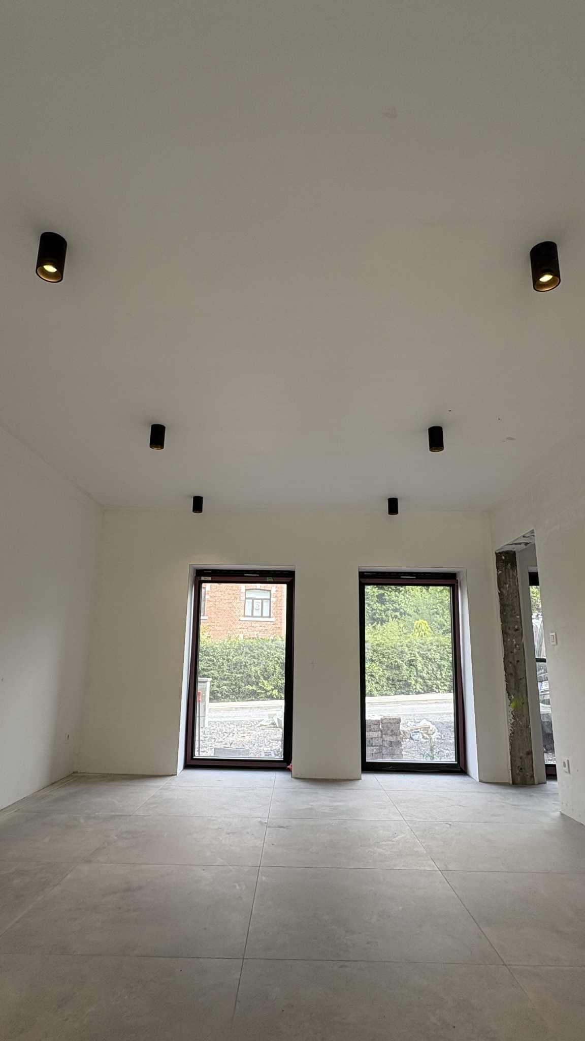 Installation éclairage intérieur